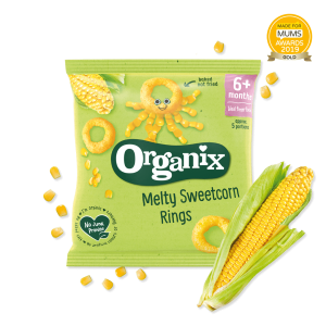 Organix prstenčići od kukuruza 20gr