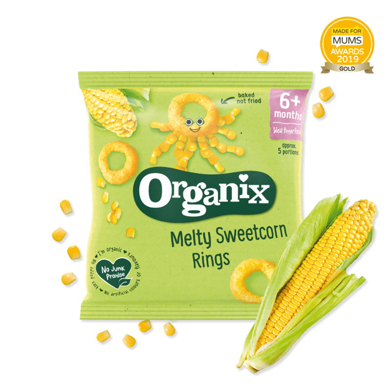 Organix prstenčići od kukuruza 20gr