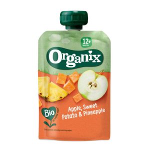 Organix voćna kašica jabuka, batat i ananas 100gr