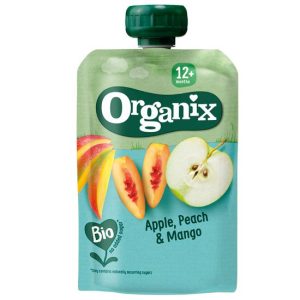 Organix voćna kašica jabuka, breska i mango 100gr